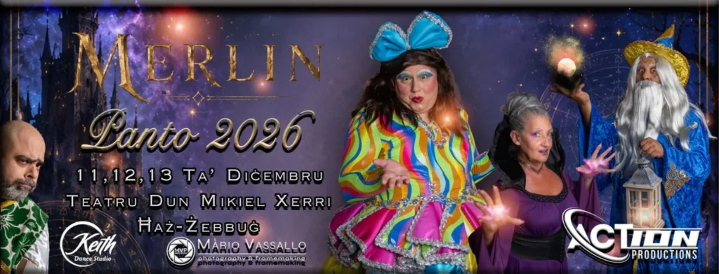 MERLIN: A Maltese Christmas Pantomime in Ħaż-Żebbuġ