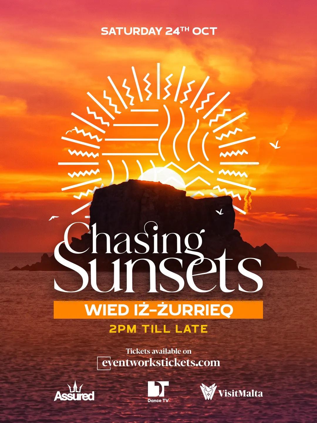 Chasing Sunsets at Wied iż-Żurrieq: Electronic Music on the Coast, 24 October